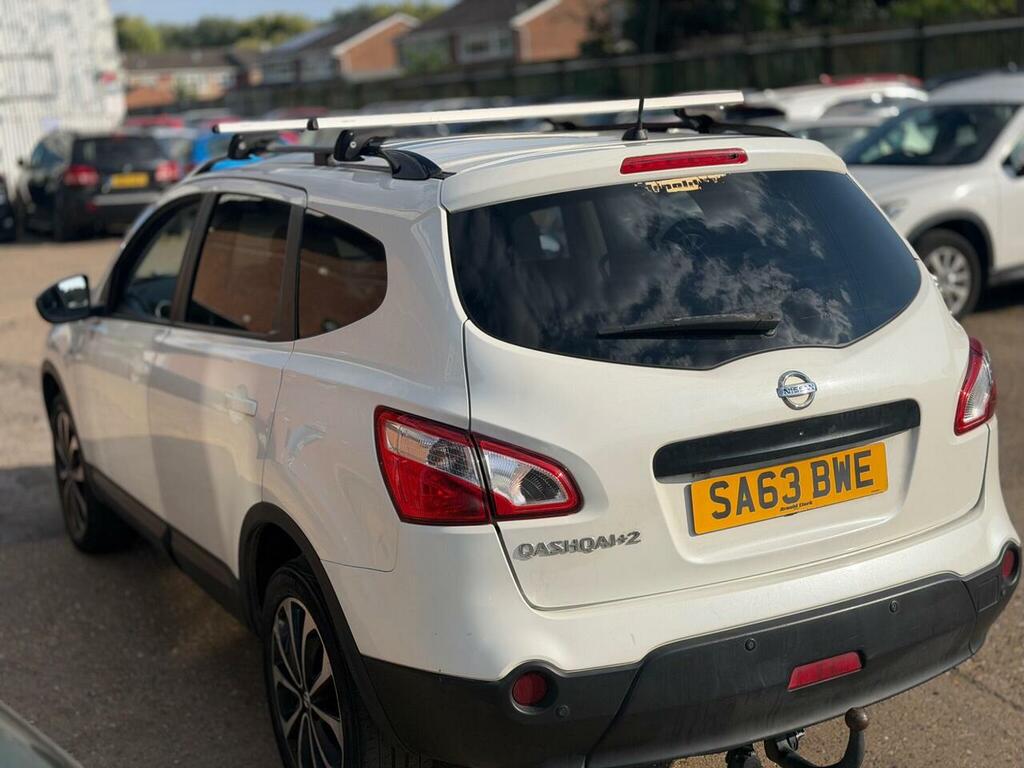 Nissan Qashqai+2 2.0 360 Cvt 4Wd Euro 5 White #5