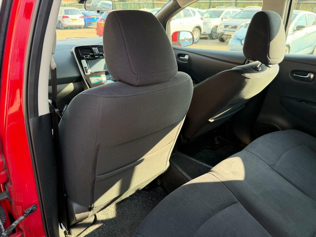 Nissan Leaf Acenta 5-Door Free Road Tax, Low Mileage Red #14
