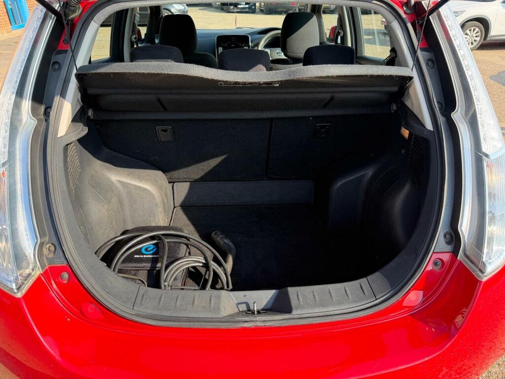 Nissan Leaf Acenta 5-Door Free Road Tax, Low Mileage Red #10
