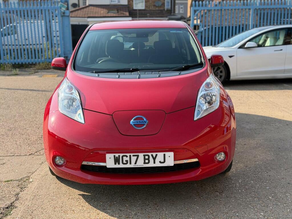 Nissan Leaf Acenta 5-Door Free Road Tax, Low Mileage Red #4