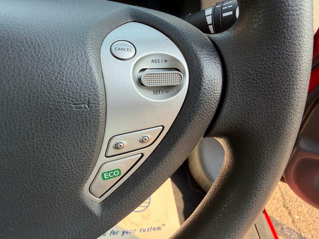 Nissan Leaf Acenta 5-Door Free Road Tax, Low Mileage Red #28