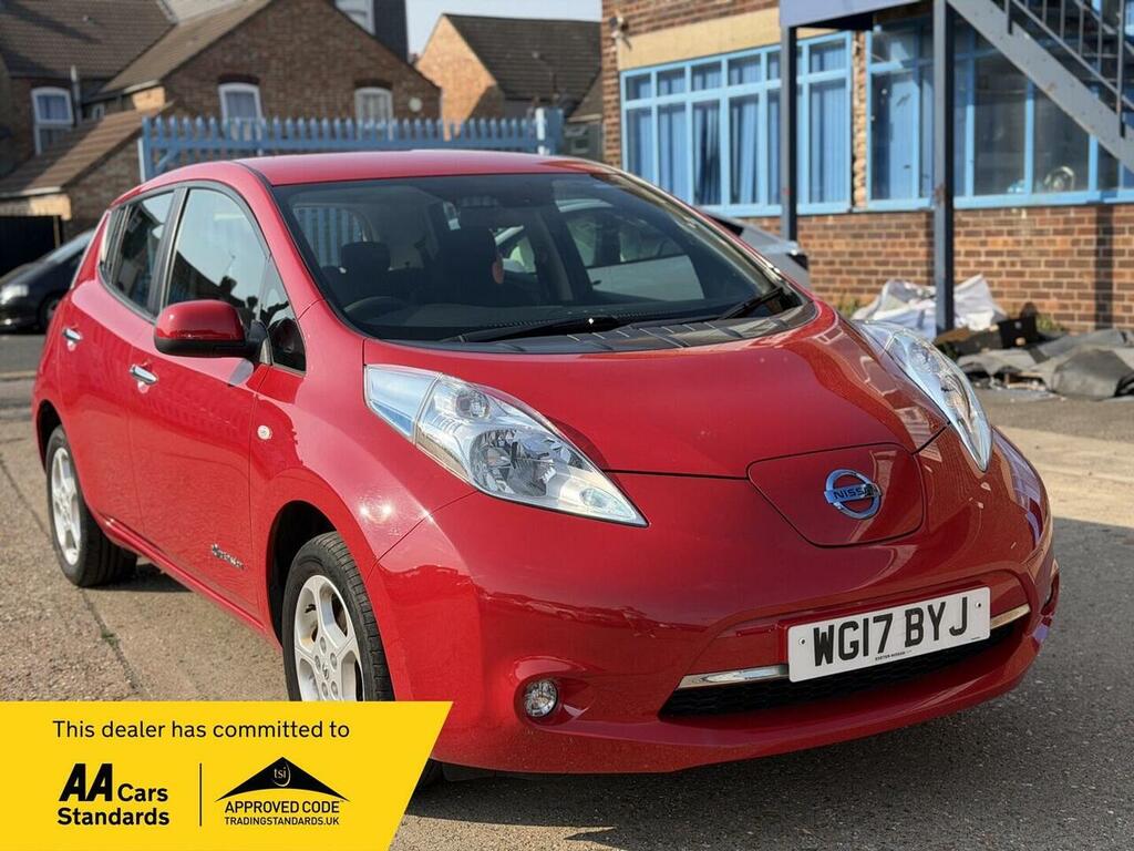 Nissan Leaf Acenta 5-Door Free Road Tax, Low Mileage Red #1