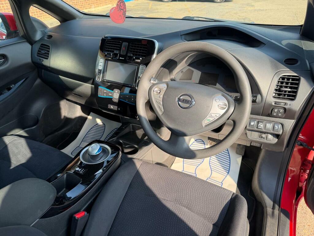Nissan Leaf Acenta 5-Door Free Road Tax, Low Mileage Red #33