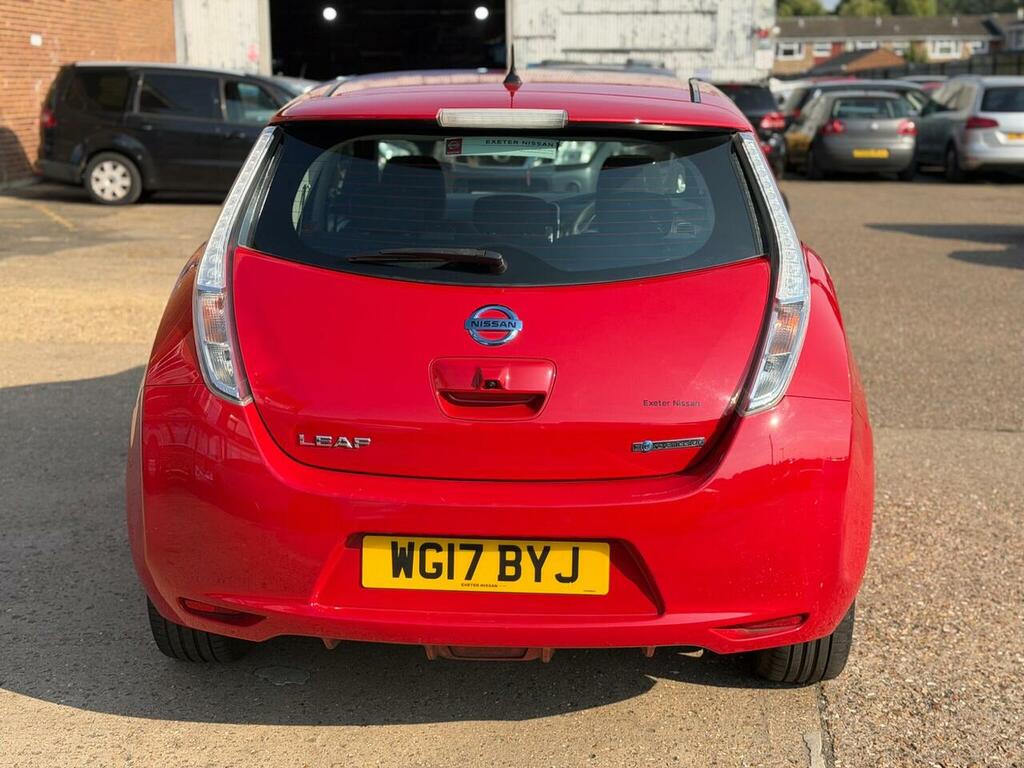 Nissan Leaf Acenta 5-Door Free Road Tax, Low Mileage Red #5
