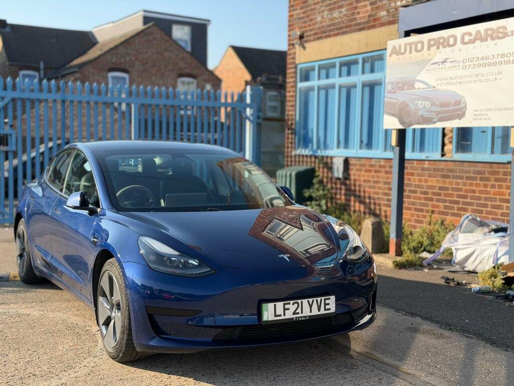 Tesla Model 3 Standard Range Plus Saloon Rwd Blue #4