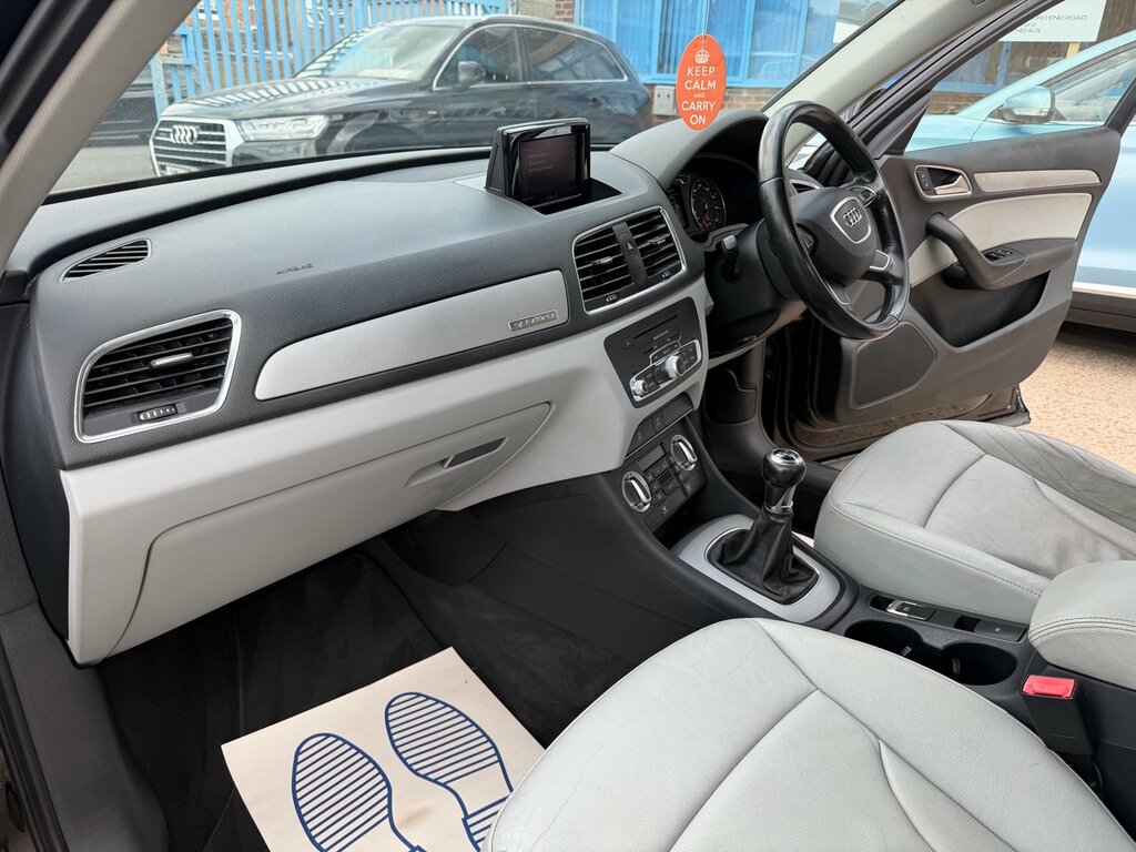 Audi Q3 2.0L Tdi Quattro S Line 175 Bhp Silver #9