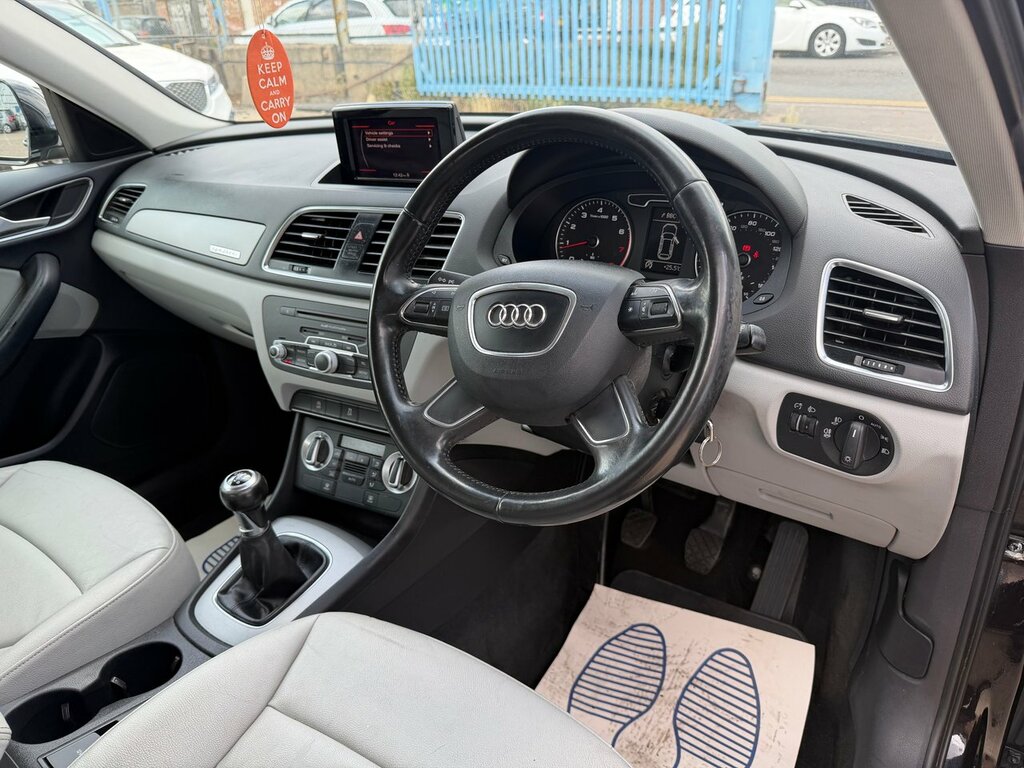Audi Q3 2.0L Tdi Quattro S Line 175 Bhp Silver #8