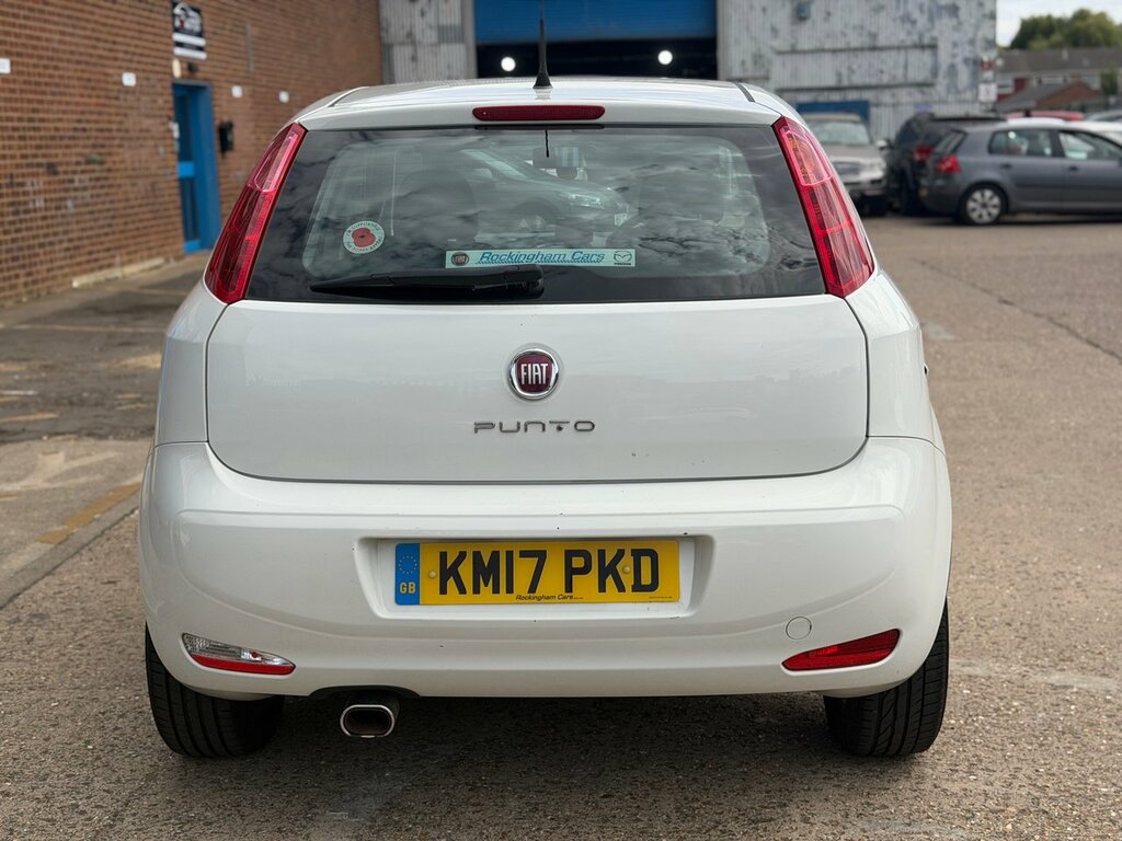 Fiat Punto 1.4 Easy Hatchback Euro 6 Ss 77 B White #5