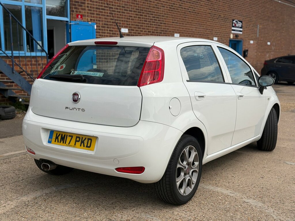 Fiat Punto 1.4 Easy Hatchback Euro 6 Ss 77 B White #6