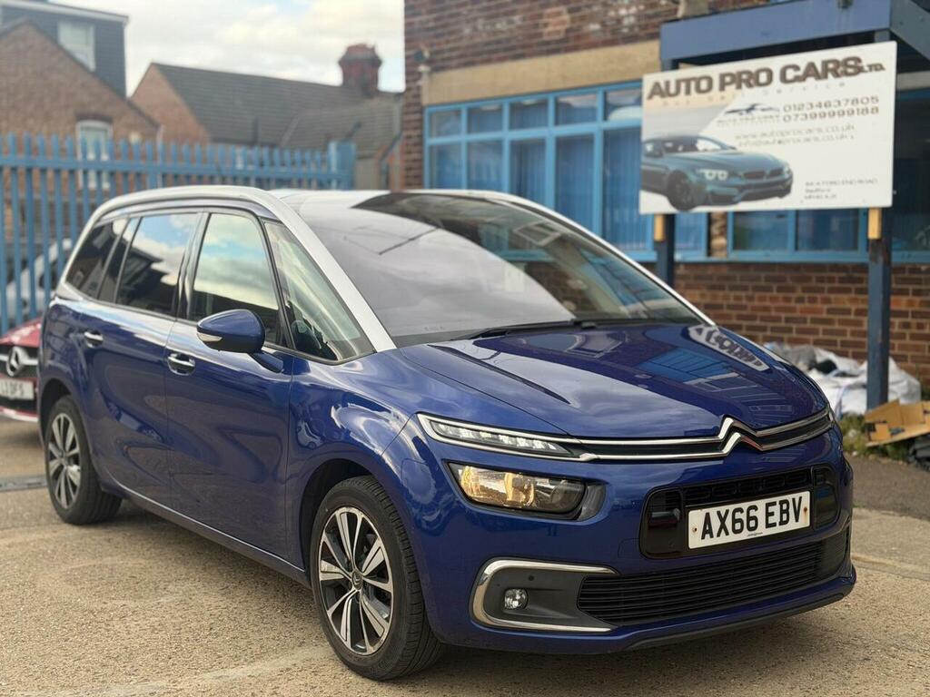 Citroen Grand C4 Picasso 1.6 Bluehdi Flair Euro 6 Ss Blue #2