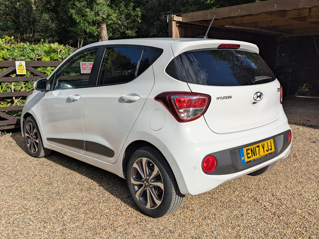 Hyundai I10 1.2 Premium Hatchback Euro 6 87 P Blue #9