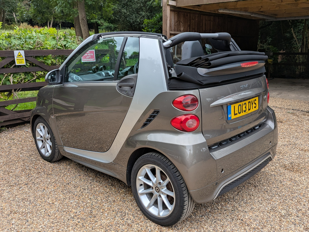 Smart Fortwo Cabrio 1.0 Mhd Passion Cabriolet Softtouch Euro 5 Ss Red #10