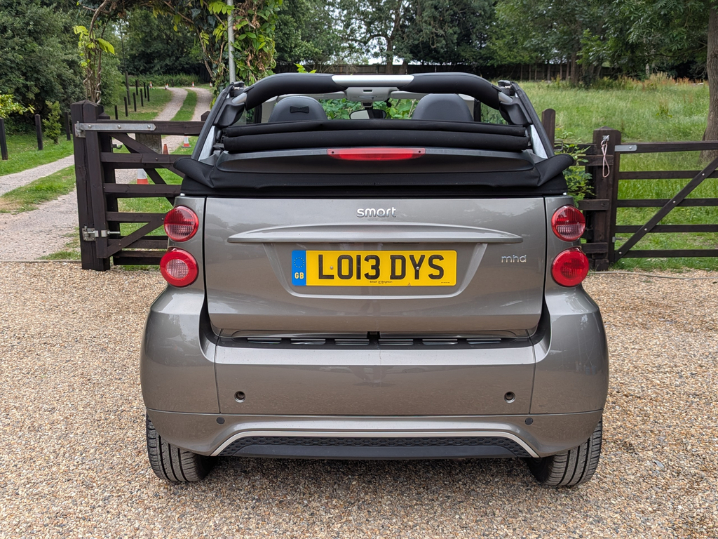 Smart Fortwo Cabrio 1.0 Mhd Passion Cabriolet Softtouch Euro 5 Ss Red #12