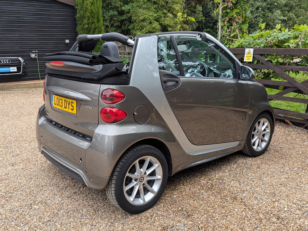 Smart Fortwo Cabrio 1.0 Mhd Passion Cabriolet Softtouch Euro 5 Ss Red #9