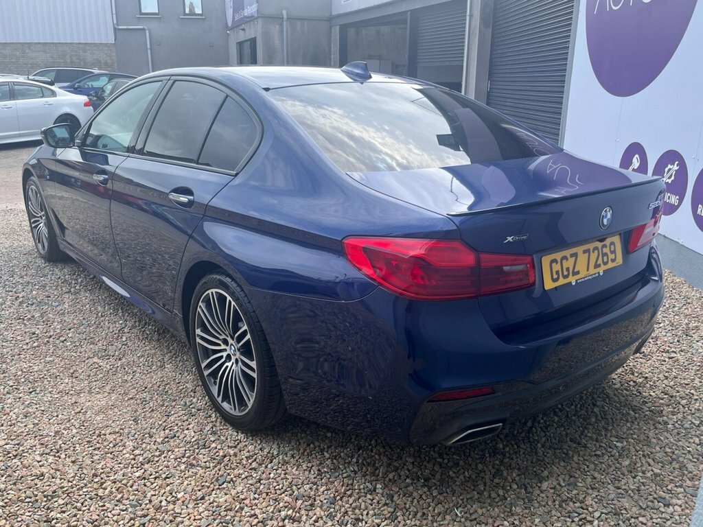 BMW 5 Series 2L M Sport GFZ8383 Blue #3