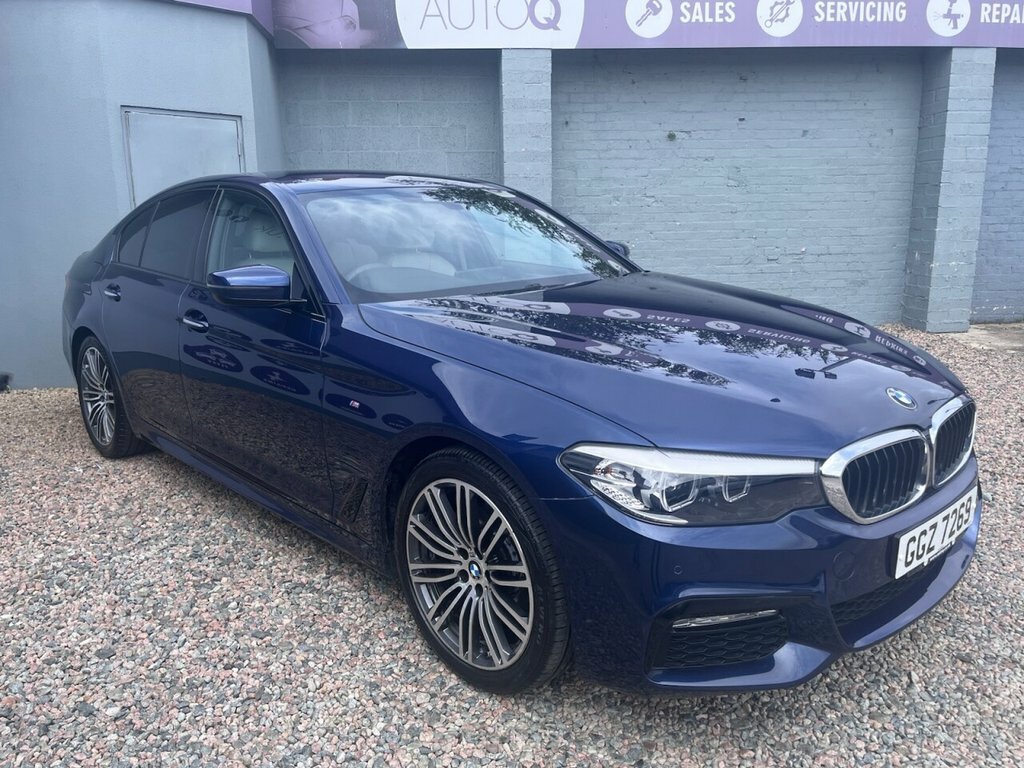 BMW 5 Series 2L M Sport GFZ8383 Blue #6
