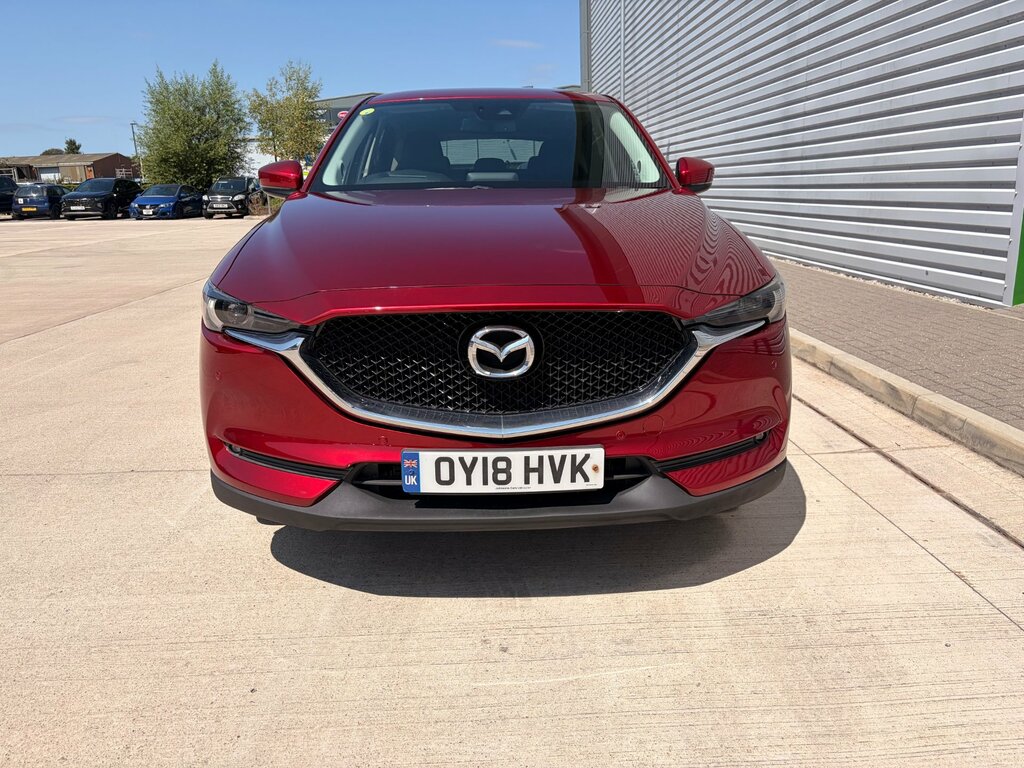 Mazda CX-5 2.2 Skyactiv-d Sport Nav Suv Euro OY18HVK Red #3