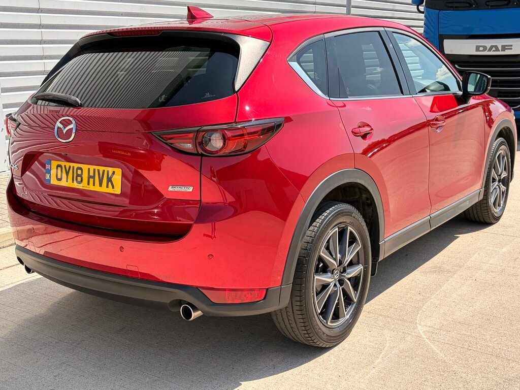 Mazda CX-5 2.2 Skyactiv-d Sport Nav Suv Euro OY18HVK Red #6