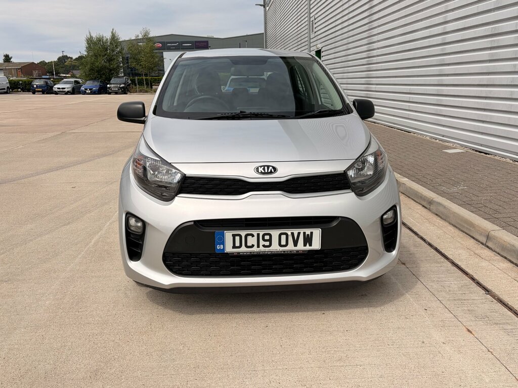 Kia Picanto 1.0 1 Hatchback Euro 6 66 Bhp DC19OVW Silver #3