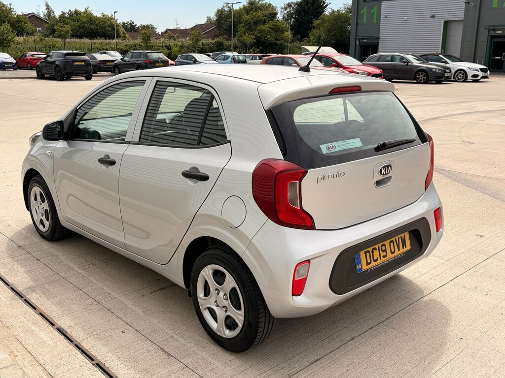 Kia Picanto 1.0 1 Hatchback Euro 6 66 Bhp DC19OVW Silver #5