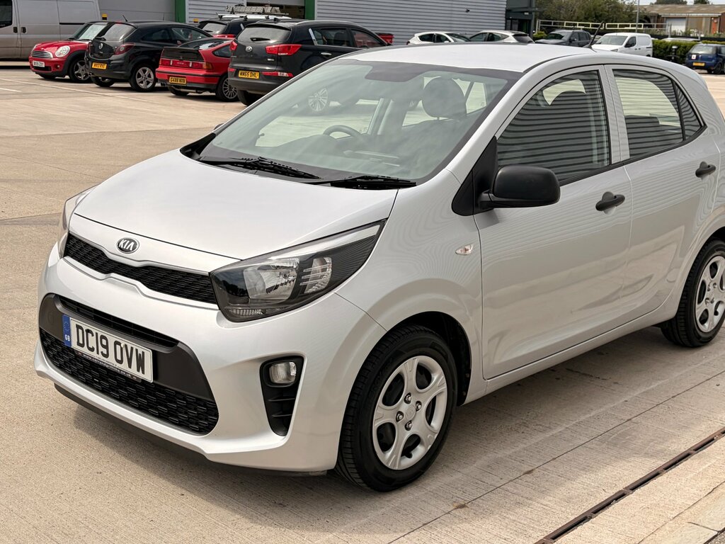 Kia Picanto 1.0 1 Hatchback Euro 6 66 Bhp DC19OVW Silver #4