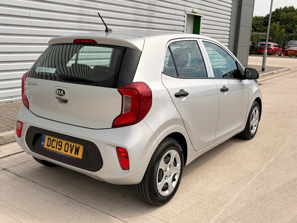 Kia Picanto 1.0 1 Hatchback Euro 6 66 Bhp DC19OVW Silver #6
