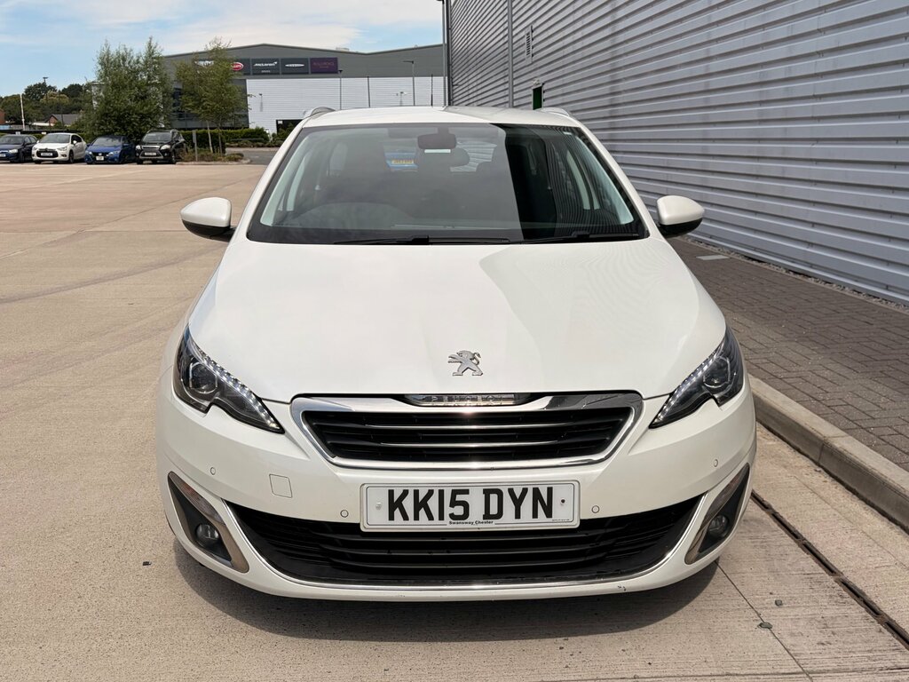 Peugeot 308 SW 1.6 Bluehdi Allure Estate Euro 6 White #3