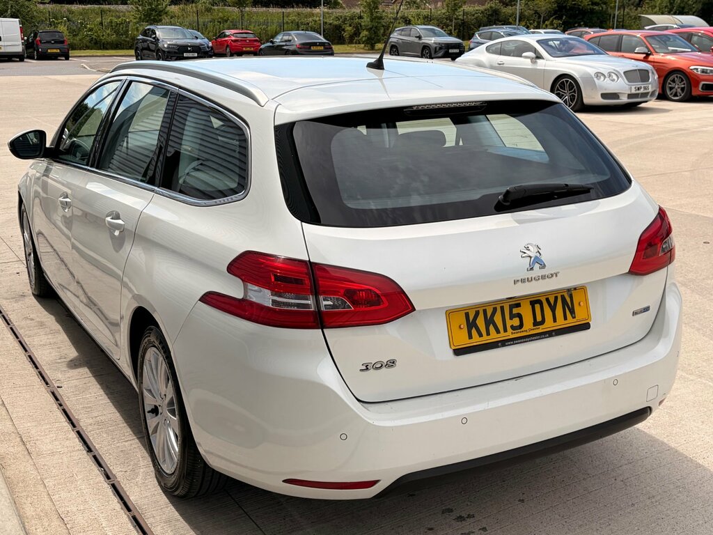 Peugeot 308 SW 1.6 Bluehdi Allure Estate Euro 6 White #5