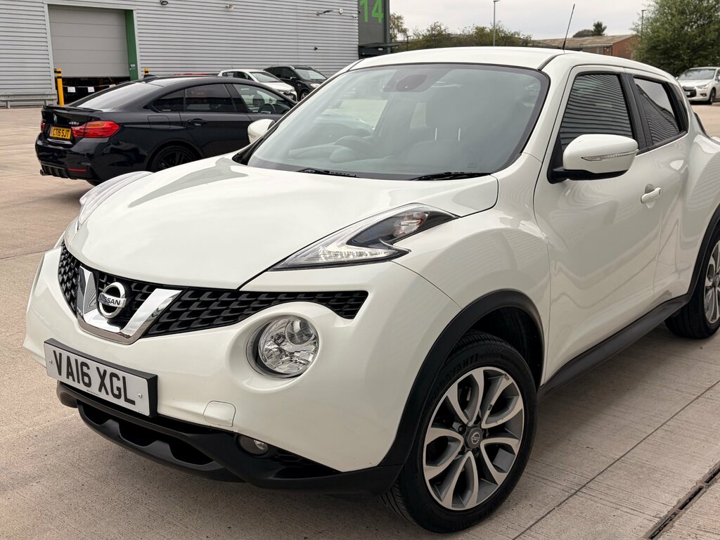 Nissan Juke 1.6 Dig-t N-connecta Suv Euro 6 VA16XGL White #4