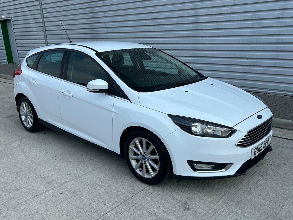 Ford Focus 1.6 Tdci Titanium Hatchback Euro White