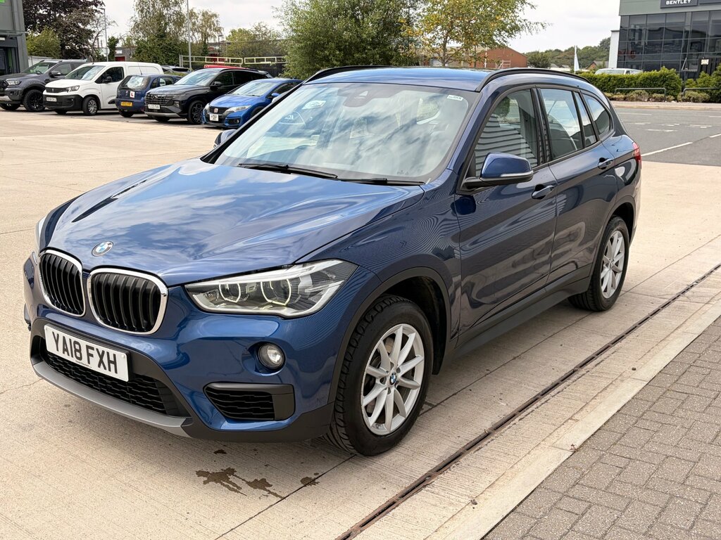 BMW X1 2.0 20D Se Suv Xdrive Euro 6 Ss YA18FXH Blue #4