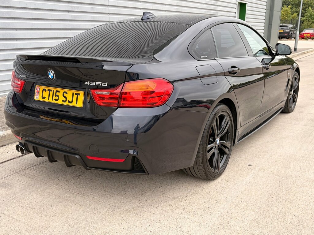 BMW 4 Series Gran Coupe 3.0 435D M Sport Hatchback Xdrive Black #6