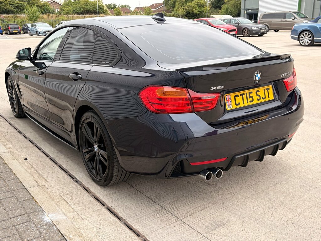 BMW 4 Series Gran Coupe 3.0 435D M Sport Hatchback Xdrive Black #5