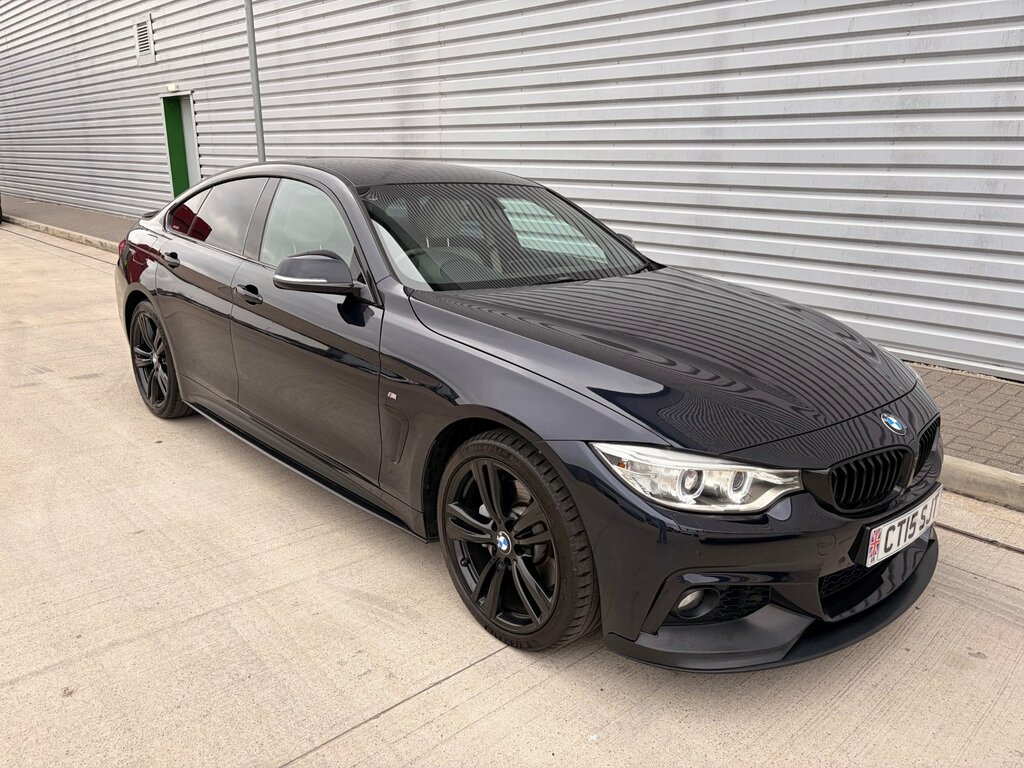 BMW 4 Series Gran Coupe 3.0 435D M Sport Hatchback Xdrive Black
