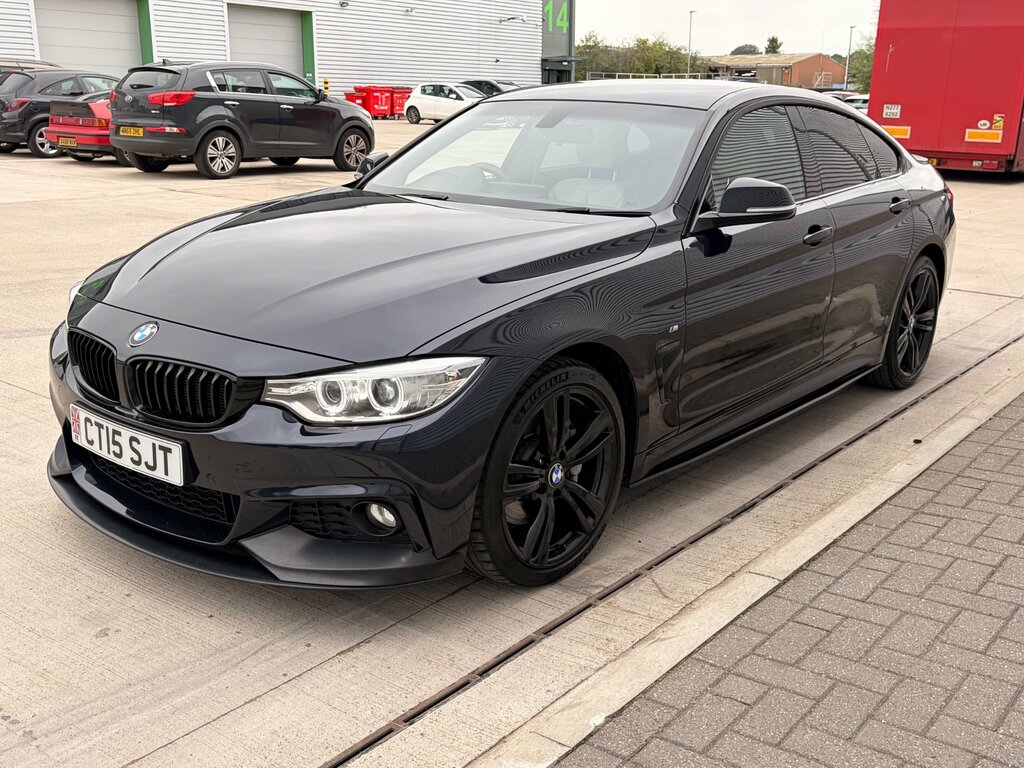 BMW 4 Series Gran Coupe 3.0 435D M Sport Hatchback Xdrive Black #4