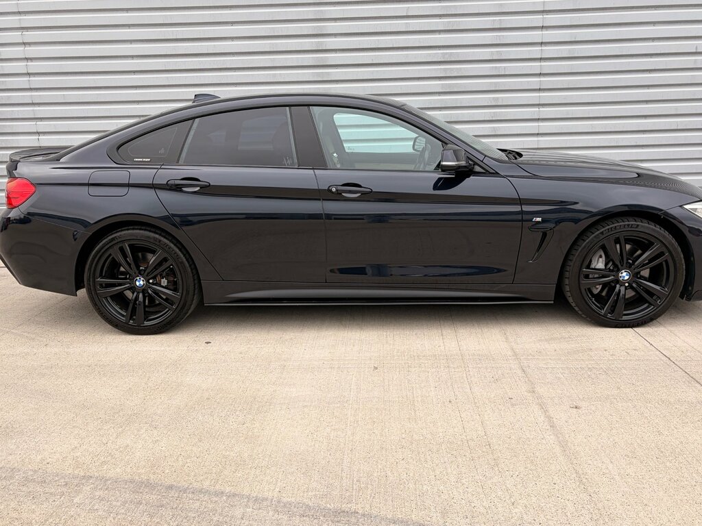 BMW 4 Series Gran Coupe 3.0 435D M Sport Hatchback Xdrive Black #2