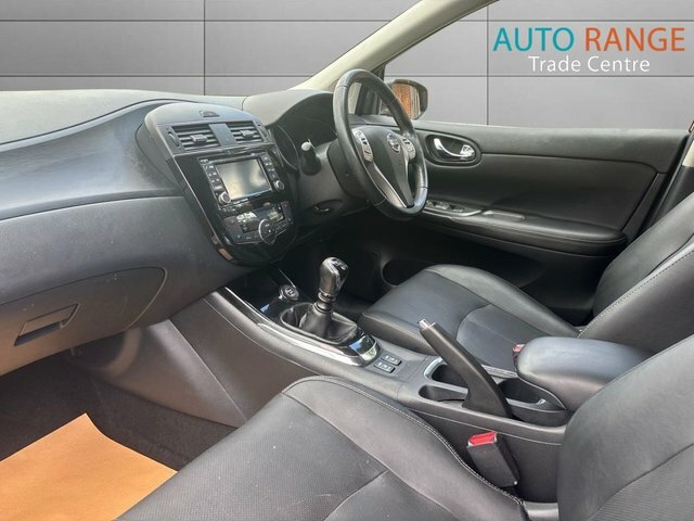 Nissan Pulsar Hatchback 1.2 Dig-t Visia Euro 5 Ss Euro 5 Black #13