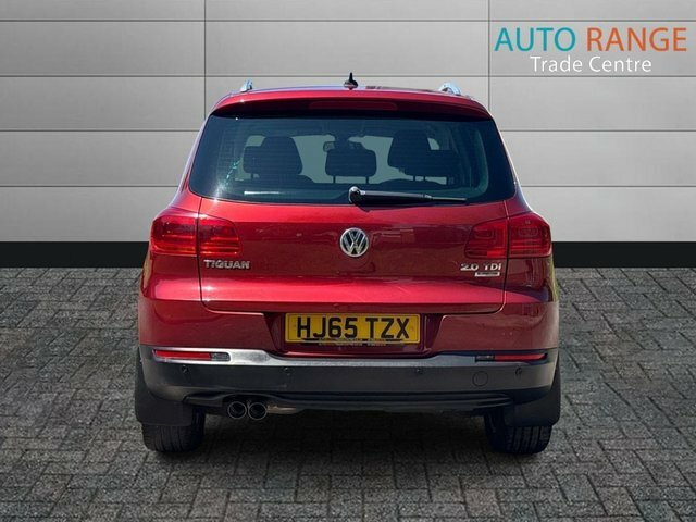 Volkswagen Tiguan Tdi Bluemotion Tech Match HJ65TZX Red #4