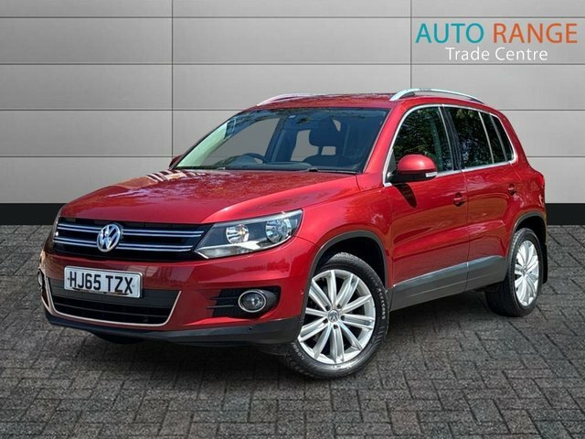 Volkswagen Tiguan Tdi Bluemotion Tech Match HJ65TZX Red #2
