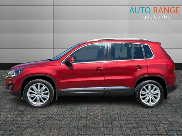 Volkswagen Tiguan Tdi Bluemotion Tech Match HJ65TZX Red #5
