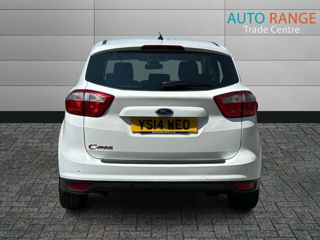 Ford C-Max Zetec Mpv White #4
