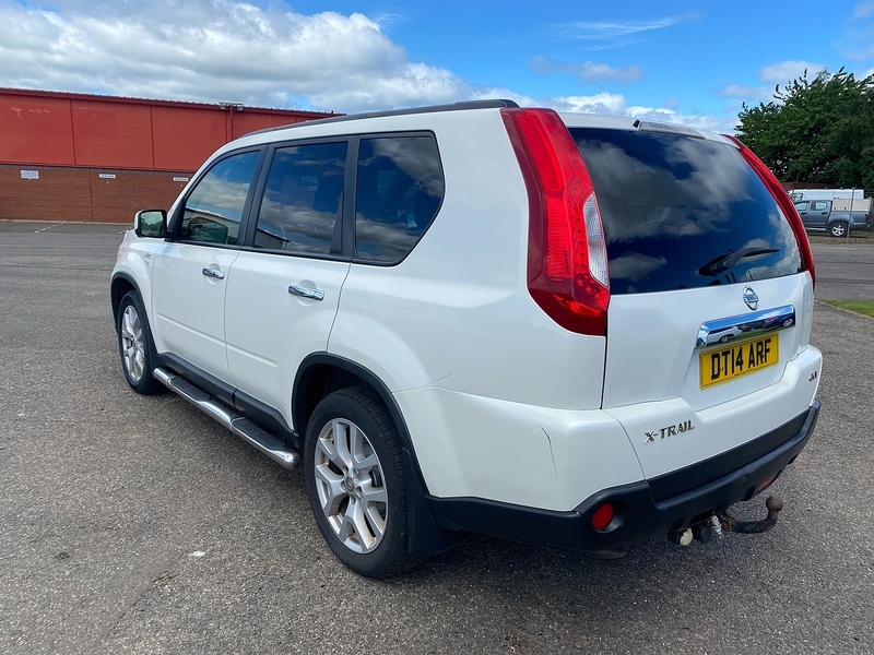 Nissan X-Trail Dci N-tec White #3