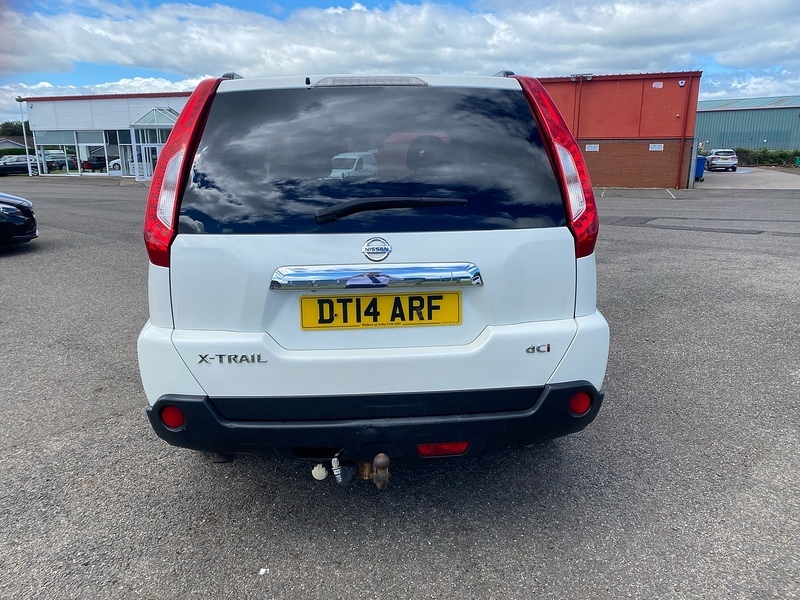 Nissan X-Trail Dci N-tec White #4