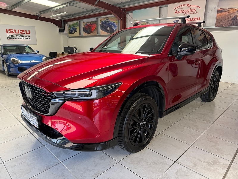 Mazda CX-5 E-skyactiv G Mhev Homura Red