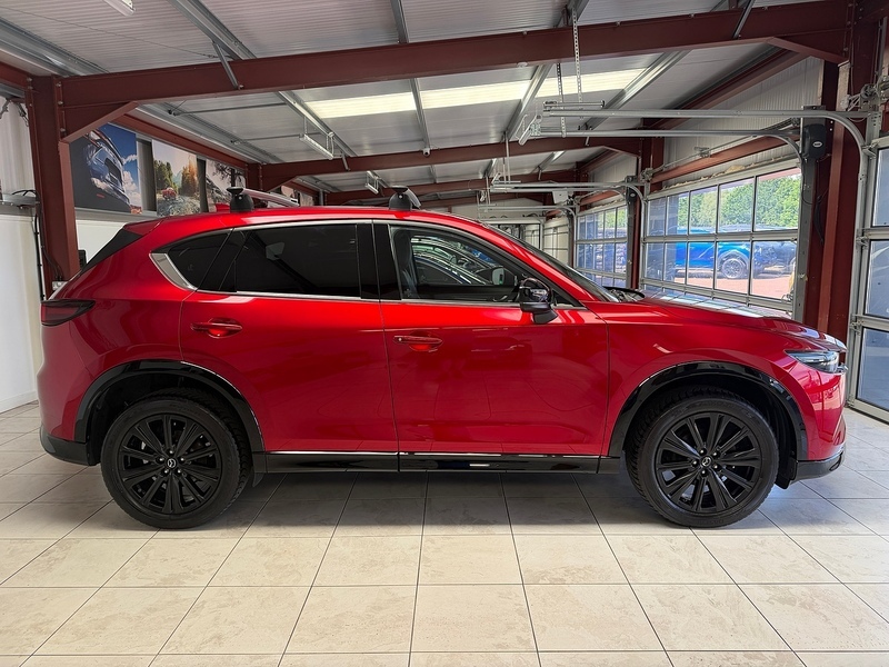Mazda CX-5 E-skyactiv G Mhev Homura Red #5