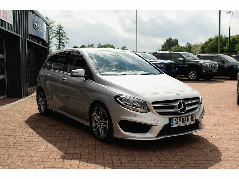 Mercedes-Benz B Class B200d Amg Line Silver #5