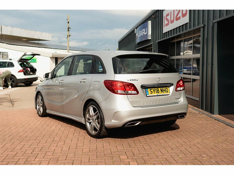 Mercedes-Benz B Class B200d Amg Line Silver #6