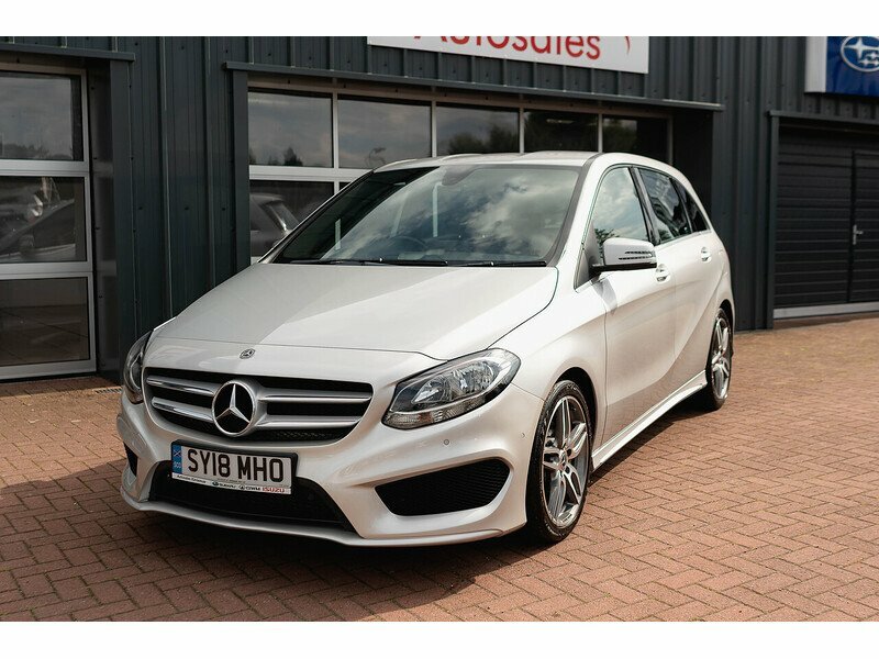 Mercedes-Benz B Class B200d Amg Line Silver