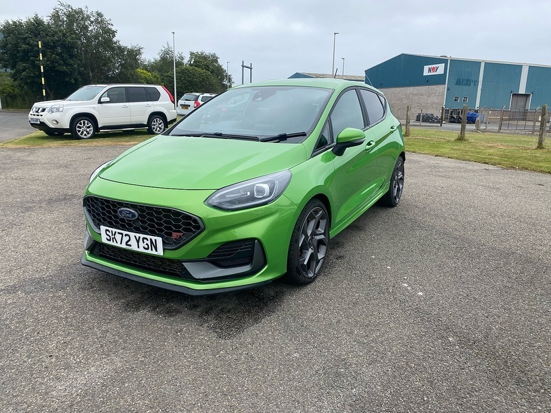 Ford Fiesta T Ecoboost St-3 Green