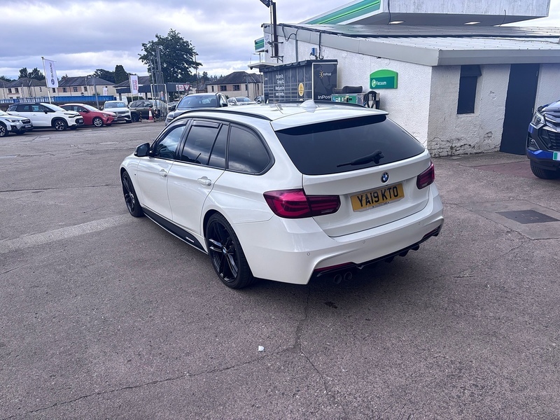 BMW 3 Series 320I M Sport Shadow Edition White #5